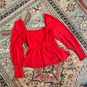 Francesca’s Long Sleeve Blouse